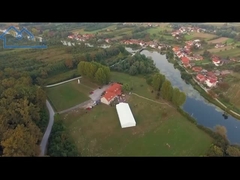 Aluminio una tienda grande del partido del marco de la forma para el acontecimiento al aire libre del banquete con las paredes laterales
