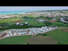 Glamping lujo al aire libre PVC domo Hotel Casa Cúpula tienda de campaña Cúpula media tienda para la actividad