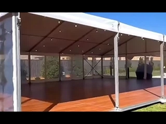 Tienda de salón de deportes de aleación de aluminio con doble cubierta de tela de PVC Tienda grande y clara