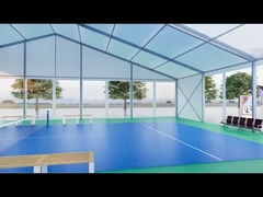 Tiendas de la carpa del partido