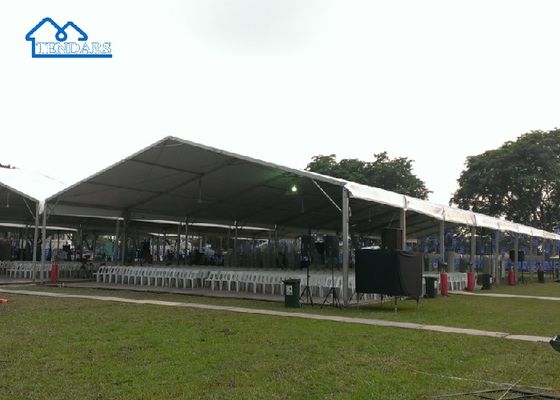 comprar 6061/T6 de aluminio 6x12m carpintería de carpa de trabajo pesado techo ignífugo transparente para eventos comerciales Fabricación en línea