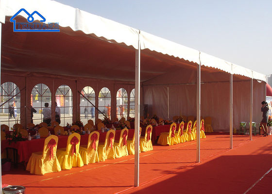 comprar Carpa de aluminio para eventos, carpa con cubierta de techo de PVC para almacenes, bodas, fiestas, almacenes, etc. Fabricación en línea