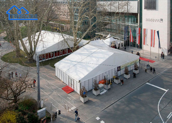 comprar Fácil de instalar Fiesta de bodas de aluminio Eventos al aire libre Tienda de acoplamiento Tienda de acoplamiento Fabricación en línea