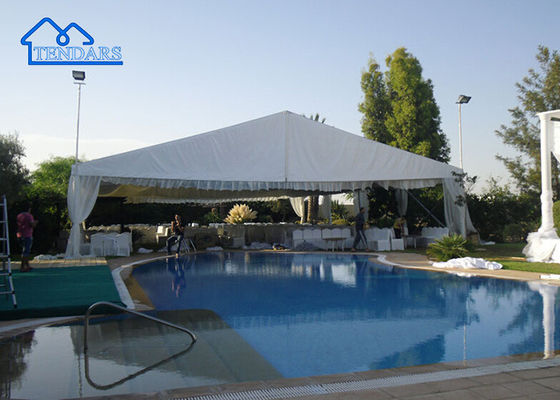 comprar Tenda de eventos de aluminio para eventos de aluminio resistente a los rayos UV retardante contra incendios para tiendas de campaña estructuradas para ferias comerciales online manufacture