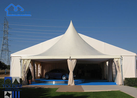 comprar Tienda de la pagoda de aleación de aluminio de marcaje mixto de pico alto modular personalizado para el festival Fabricación en línea