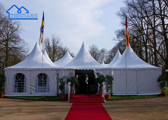 comprar Tienda al aire libre impermeable de la pagoda de la carpa de la aleación de aluminio del marco del evento de la feria profesional Fabricación en línea