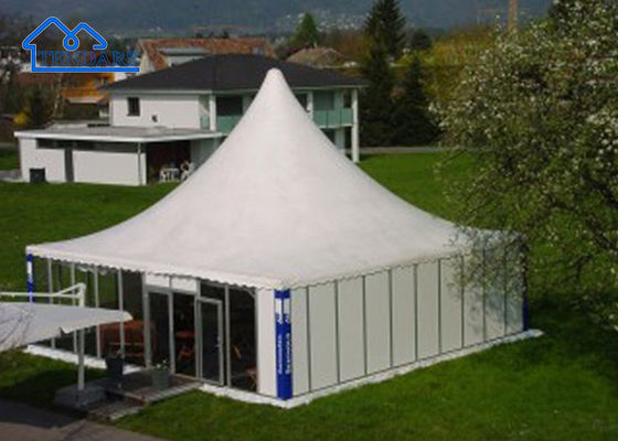 comprar Resistencia a los rayos UV / impermeable / retardante de llama / tienda de campaña de pirámide móvil para bodas / eventos al aire libre Fabricación en línea