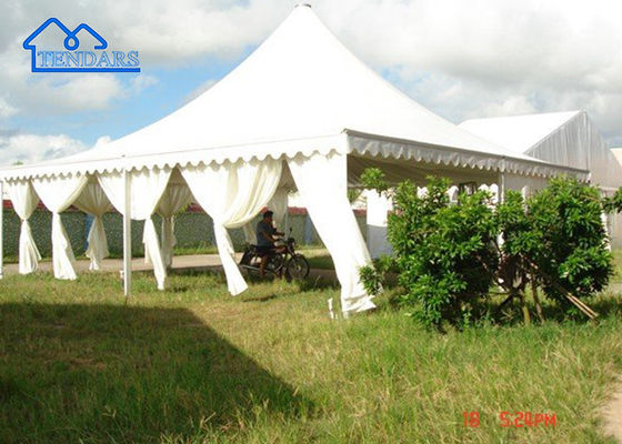 comprar Tejido de PVC a medida Cuadro de aleación de aluminio Canopy a prueba de agua tienda de fiesta de la pagoda online manufacture