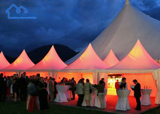 comprar Tenda de aluminio resistente a la lágrima Pagoda Fiesta de bodas Marquee con lados Excelentes tiendas de campaña online manufacture