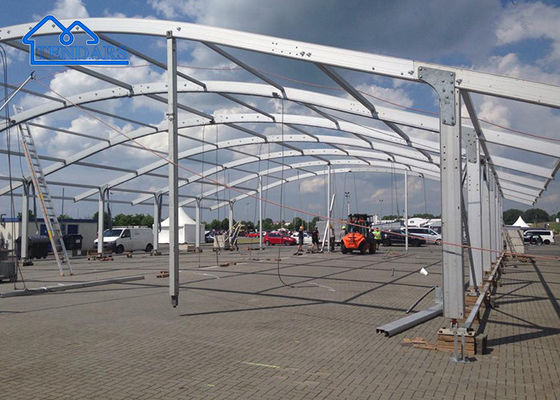 comprar Tienda de pared de vidrio clara Matquee de boda de lujo Arco de aluminio marco de puerta de fiesta Tienda de evento de arco Fabricación en línea