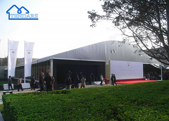 comprar Tienda Arcum con marco de acero de aleación de aluminio, nuevo estilo, con voladizo, fiesta de tienda para feria comercial Fabricación en línea
