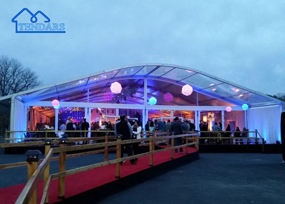 comprar Cuadro de aleación reforzada 10x20m Arcum Tenta Canopy ignífugo transparente para funciones VIP Fabricación en línea