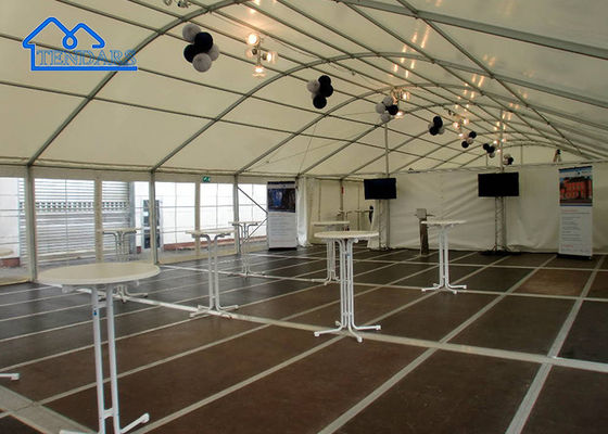 comprar 8x12m Tienda de Arcum Acero Galvanizado Tejido resistente al viento y UV para recepciones de bodas Fabricación en línea