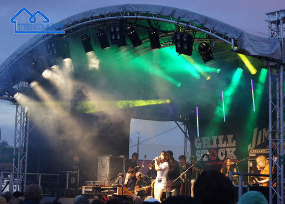 comprar Popular Truss de aluminio personalizado con techo Truss Event Booth Escena de escenario para eventos de escenario online manufacture