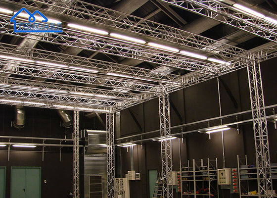 comprar Truss de escenario de aluminio multifuncional plata color negro estructura de carpa de truss para eventos al aire libre uso del marco de truss online manufacture