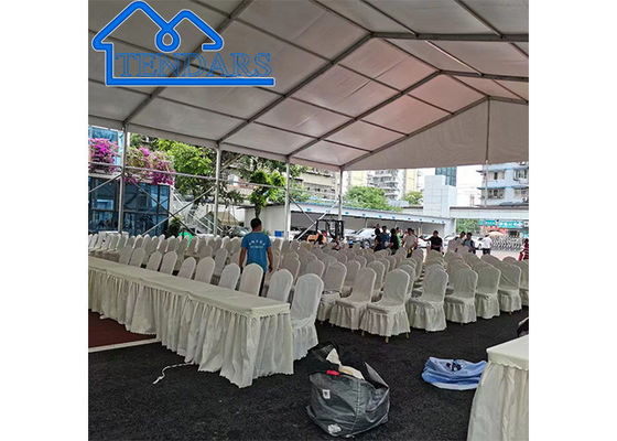 comprar Moda 5m de distancia de la bahía carpas de bodas tiendas de campaña de bodas modernas grandes fácil hasta exposición comercial al aire libre tienda de campaña de bodas patio trasero online manufacture