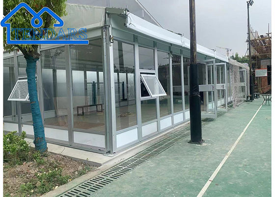 comprar 6061/T6 de aluminio 12x15m carpintería de carpa de trabajo pesado canopy ignífugo rápido montaje para lugares al aire libre Fabricación en línea