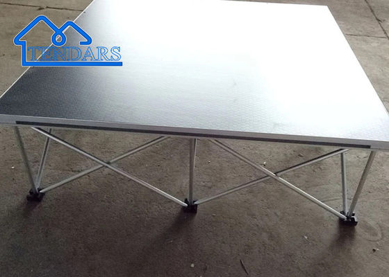 comprar Fácil de instalar escenario de concierto, personalizado 4x6ft fácil de ajustar de aluminio portátil plataforma ascendente de escenario online manufacture