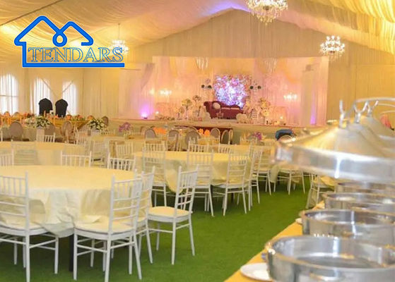 comprar 1000 Capacidad Marquee Party Event Casa tienda de campaña Retardante de fama DIN4102 Tiendas de campaña de bodas al aire libre online manufacture