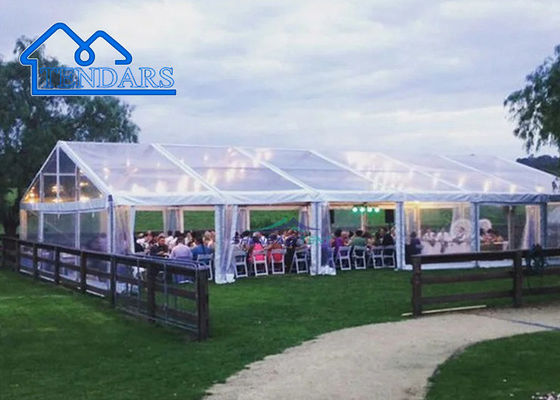 comprar Gran tienda de bodas al aire libre de marca de bodas de 30m de largo para la fiesta resistente a los rayos UV tienda de ceremonia de bodas al aire libre online manufacture