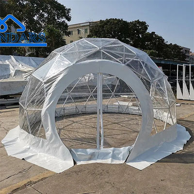 comprar Tienda de hotel con techo de iglú transparente de lujo al aire libre Glamping PVC geodésico online manufacture