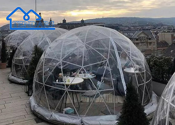 comprar Tiendas comerciales geodésicas impermeables con ventanas transparentes online manufacture