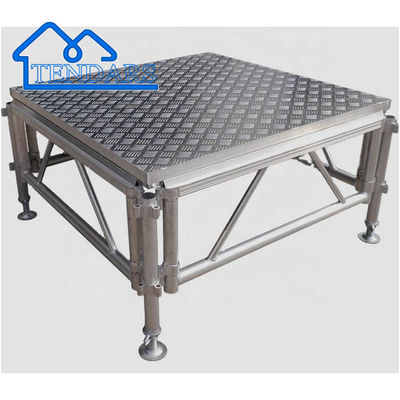 comprar Truss de escenario de trabajo pesado negro o personalizado, escenario de aleación de aluminio para eventos de bodas Fabricación en línea