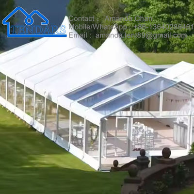 comprar Tienda de campamento a medida para eventos Tienda de bodas de aluminio a prueba de agua online manufacture