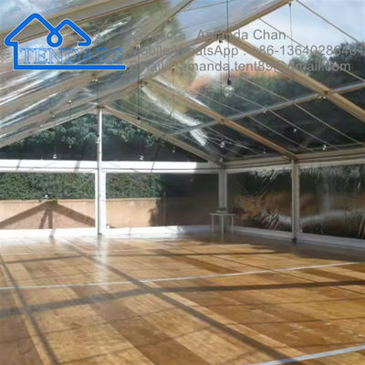 comprar Capa de PVC de aleación de aluminio transparente revestimiento decorativo carpa de fiesta carpa de eventos en venta online manufacture