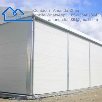 comprar Venta de aluminio fácil movible personalizado resistente al agua resistente al sol tienda de almacenaje para el almacenamiento Fabricación en línea