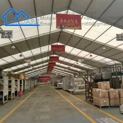 comprar Cuadro de aluminio grande Tiendas de almacenamiento industriales de PVC blanco Estructura comercial al aire libre Fabricación en línea