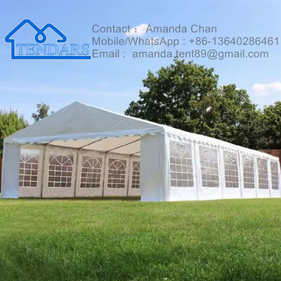 comprar Tiendas de campaña de almacén blanco personalizado para la fiesta de almacenamiento, boda, exposición, etc. Fabricación en línea
