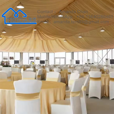 comprar Fácil de instalar tienda de campaña de exterior de aleación de aluminio gran exposición de bodas tienda de campaña de servicio pesado online manufacture