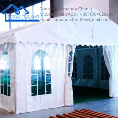comprar Carpas impermeables blancas con forma de marco de aluminio personalizado para exteriores para ferias, bodas, etc. Carpa para bodas Fabricación en línea