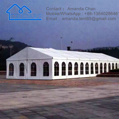 comprar Fiesta al aire libre gran fiesta de boda iglesia tienda de fiesta con ventana de PVC transparente online manufacture
