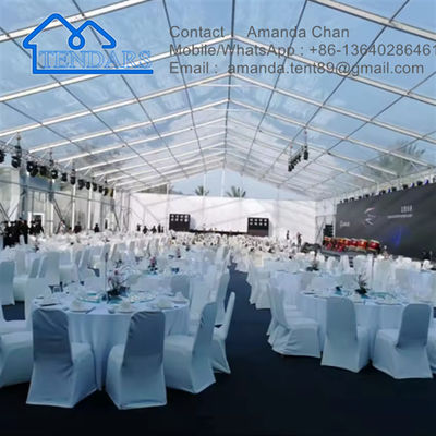 comprar Venta caliente Tamaño personalizado de aluminio tienda de campaña Marquesas claras y tienda de campaña para la venta para la fiesta de bodas al aire libre online manufacture