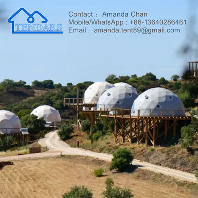 comprar A prueba de agua, a prueba de fuego, a prueba de sol Igloo Cúpula de Invierno Tienda de hotel Tienda geodésica para acampar al aire libre online manufacture