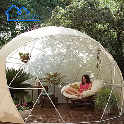 comprar Al aire libre Gran hotel de vacaciones Comercial Transparente de lona Geodésica Cúpula Casa tienda de campaña Fabricación en línea