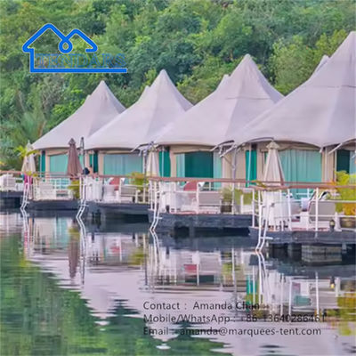comprar Pvdf Safari Camp Hotel Tienda impermeable contra incendios Tienda resistente al fuego para Glamping Resort online manufacture