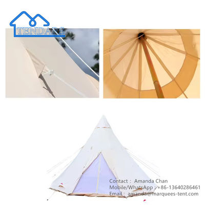 comprar Tienda de hotel de algodón resistente al agua de lujo con ventilación para tienda de familia al aire libre online manufacture