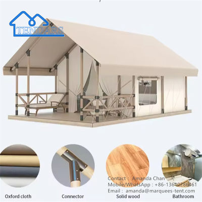 comprar 900D impermeable carpa de campamento individual carpa de campamento al aire libre hotel de safari lujo carpa de lona online manufacture