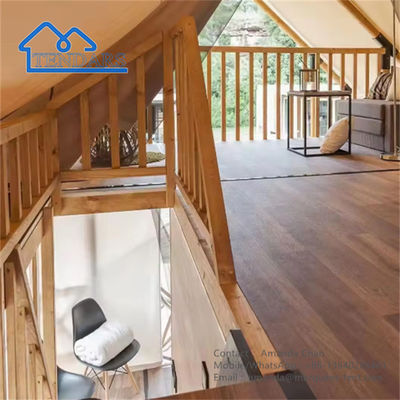 comprar Fábrica Glamping al aire libre Tiendas de campaña Glamping de lona con baño para casa online manufacture