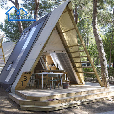 comprar Tienda de hotel de lujo con techo espeso, cubierta de techo, campamento, tienda de safari al aire libre online manufacture