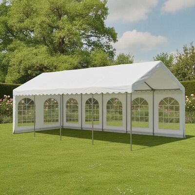 comprar Tenda de jardín impermeable de 6x12 m con paredes laterales removibles y techo de PE resistente a los rayos UV Fabricación en línea