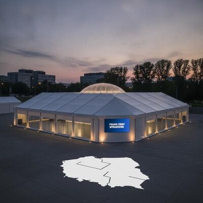 comprar Exposición comercial industrial, feria comercial, carpa para fiestas, marca personalizable para exhibición de eventos comerciales de Polonia Fabricación en línea