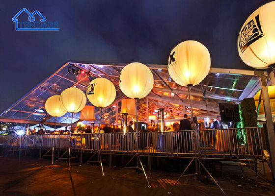 Carpa para fiestas en el jardín con paredes laterales completas, estructura de dosel de recepción de techo de aluminio prensado duro de doble capa