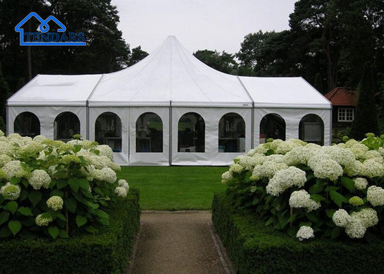 Gran iglesia blanca Chapiteau carpa para bodas carpa matrimonio estilo indio estructura de dosel para eventos