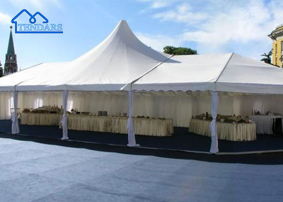 Toldo para eventos Carpa para bodas Paredes laterales extraíbles Estructura de alquiler Configuración de diseño modular