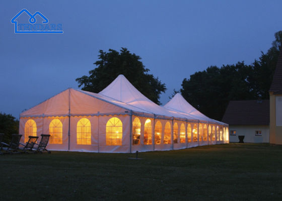 Diseño resistente a los rayos UV de la estructura del toldo del evento de la ceremonia tradicional de aluminio de la carpa de la carpa de la boda