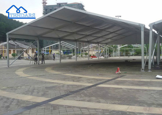 Tenda de techo al aire libre a medida Estructura de PVC a prueba de agua con marco de aleación de aluminio para eventos